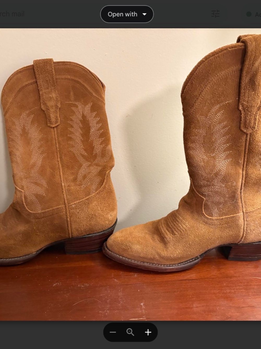 Tecovas "Josie" Western Boot in Sienna Suede 8.5B